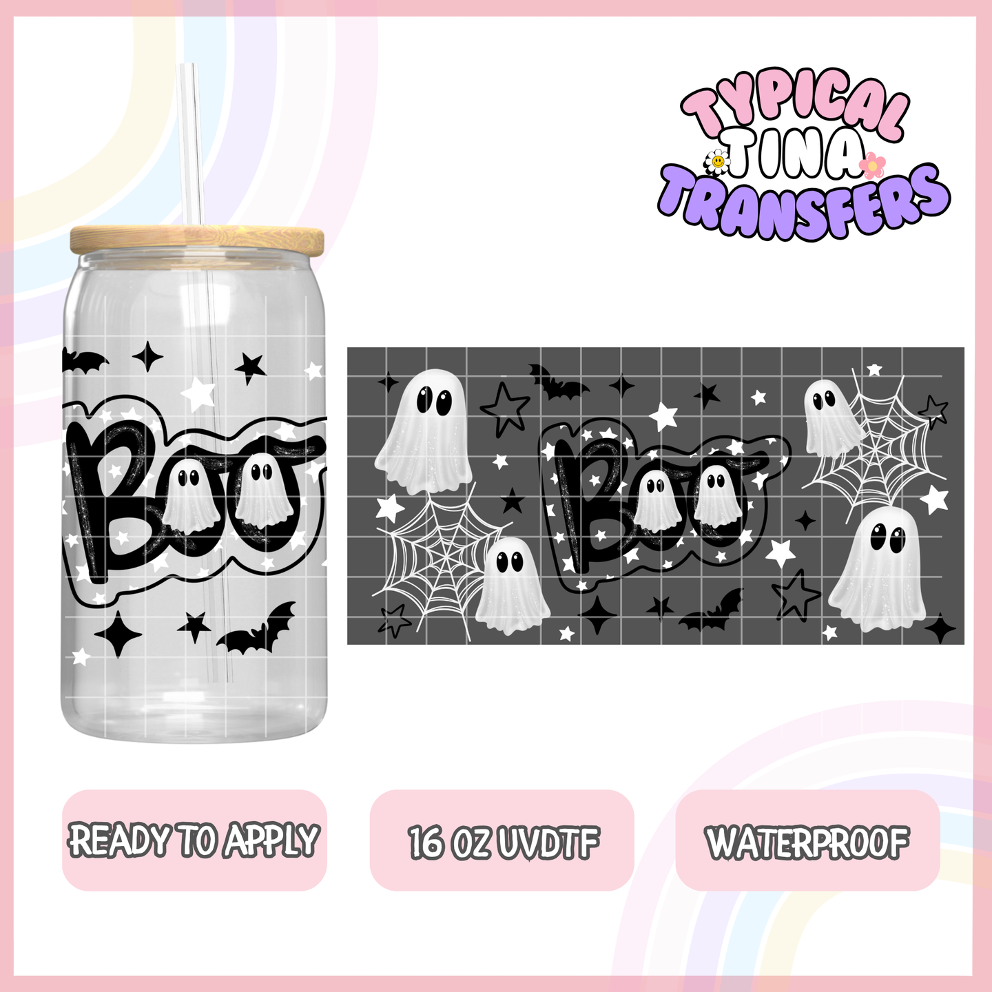 UVDTF #8323 | 16oz UVDTF Wrap | POD